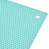 Sottobicchiere Quadrato Antiscivolo in Silicone: Sottopentola e Sottobicchiere Ispessiti Resistenti al Calore per Tavola da Pranzo.