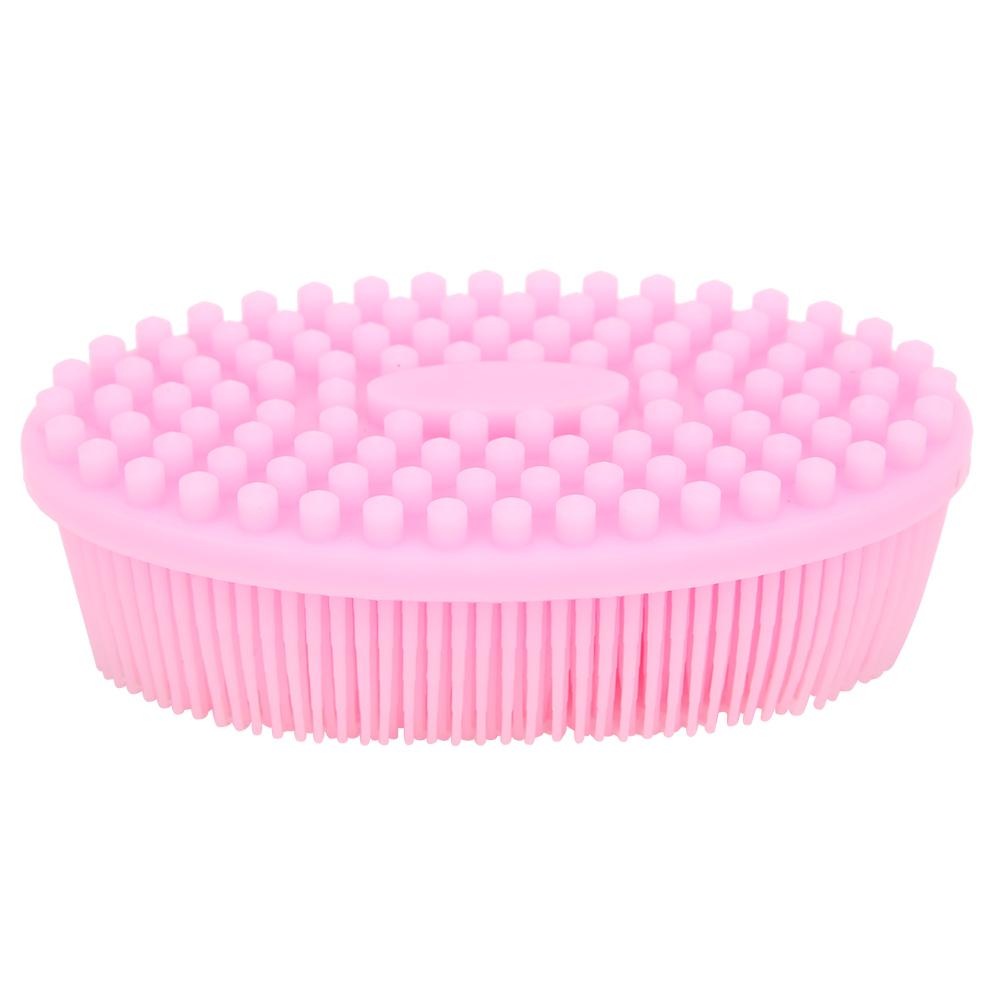 Baby Shampoo Brush Exfoliating Silicone Bathing Brush Massage Hair Washing Scalp Brush