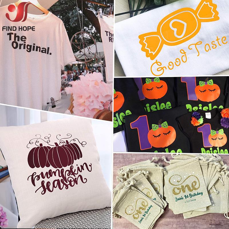 Korea Quality Stretch PU Heat Transfer Vinyl HTV Film for T-Shirts Iron on Hot Press Cut Vinyl Clothing Fabric DIY Decoration