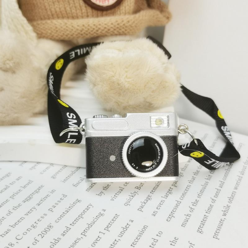Cotton Doll Strap Webbing Sound Camera Pendant Puppy Mini Backpack Souvenir