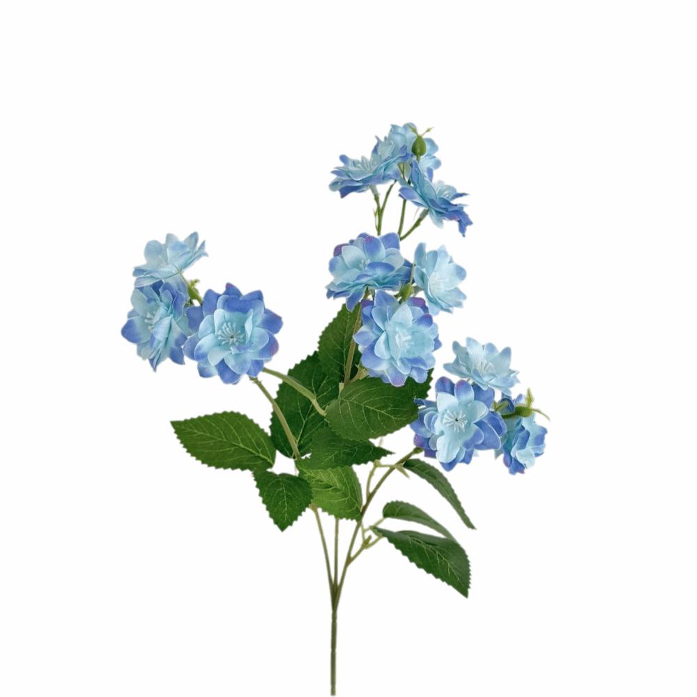 Green Leaves Artificial Jasmine Flower Silk Petals Faux Flower Simulation Flower Desktop Ornaemnt