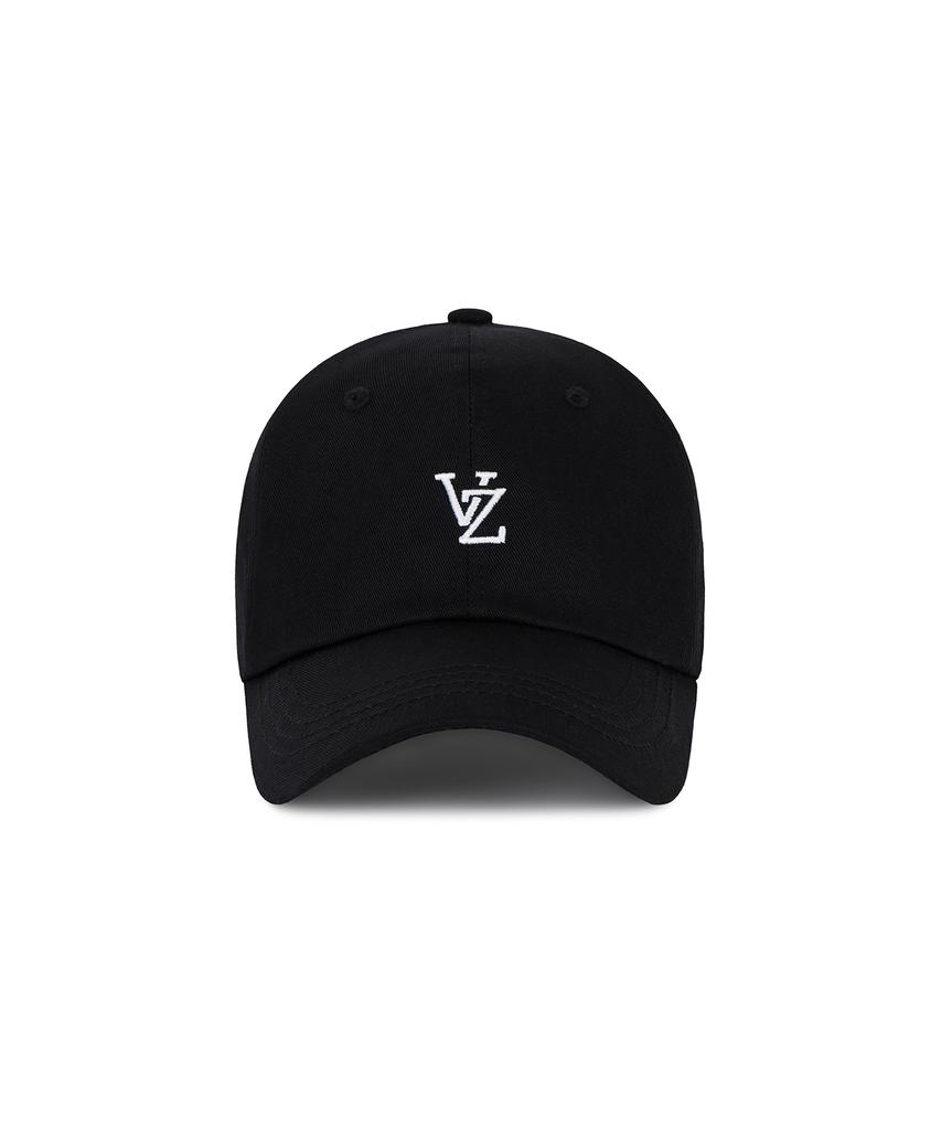 Bajal Monogram Soft Oversized Ball Cap Black