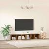 TV Cabinet Set 2 Pcs Reclaimed Wood 37 X 35 X 107 Cm Engineered Wood