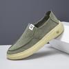 Spring New Casual Men's Shoes Breathable Canvas Board Shoes Casual Fashion Popular Wide-headed Cloth Shoes Men