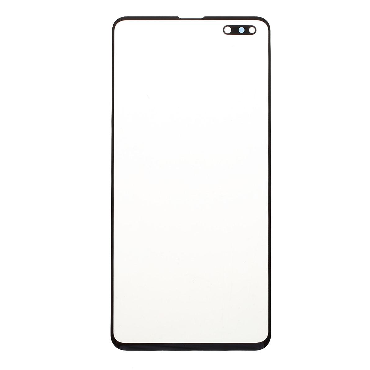 

Front Screen Glass Lens Replace Part (without logo) for Samsung Galaxy S10 5G G977 A