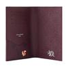 LOUIS VUITTON Monogram Forest Coated Canvas Passport Holder Men's Burgundy M27099