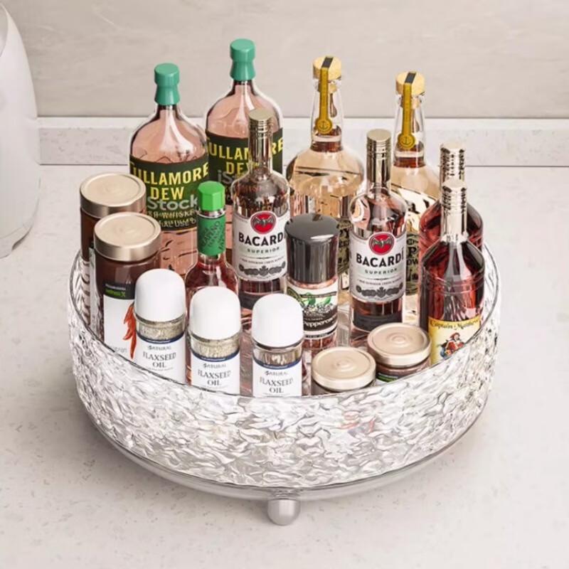 

3-Tier 360-Degree Rotating Spice Rack Organizer