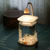 Aquarium Setup High Transparency Acrylic Landscape Fish Tank Shatterproof with Lid Goldfish Tank LED Light Fishbowl Betta Fish