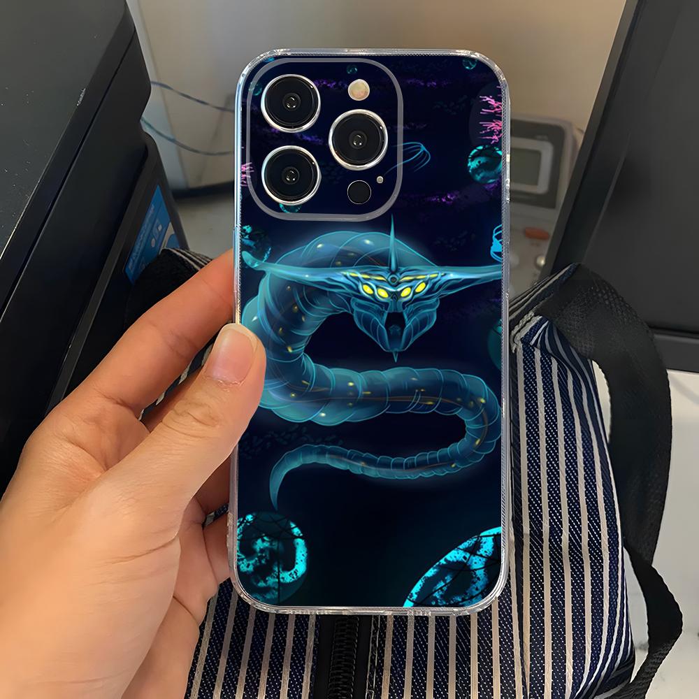 

Subnautica Phone Case Transparent For Iphone 15 17 Pro Max 16 14 Pro 11 12 Pro 13 X XR XS SE Back Cover iPhone12 Pro