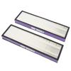 2Pcs High Efficiency Particulate Air Filter Element Replacement for Germ Guardian AC4850PT