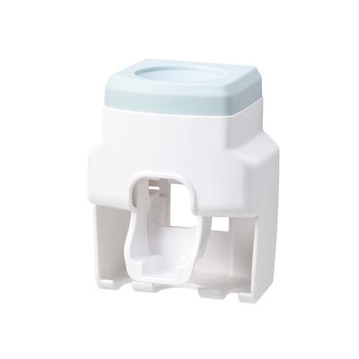 Distributeur Automatique de Dentifrice Presseur avec Porte-Brosses à Dents Mural pour Salle de Bain Adultes