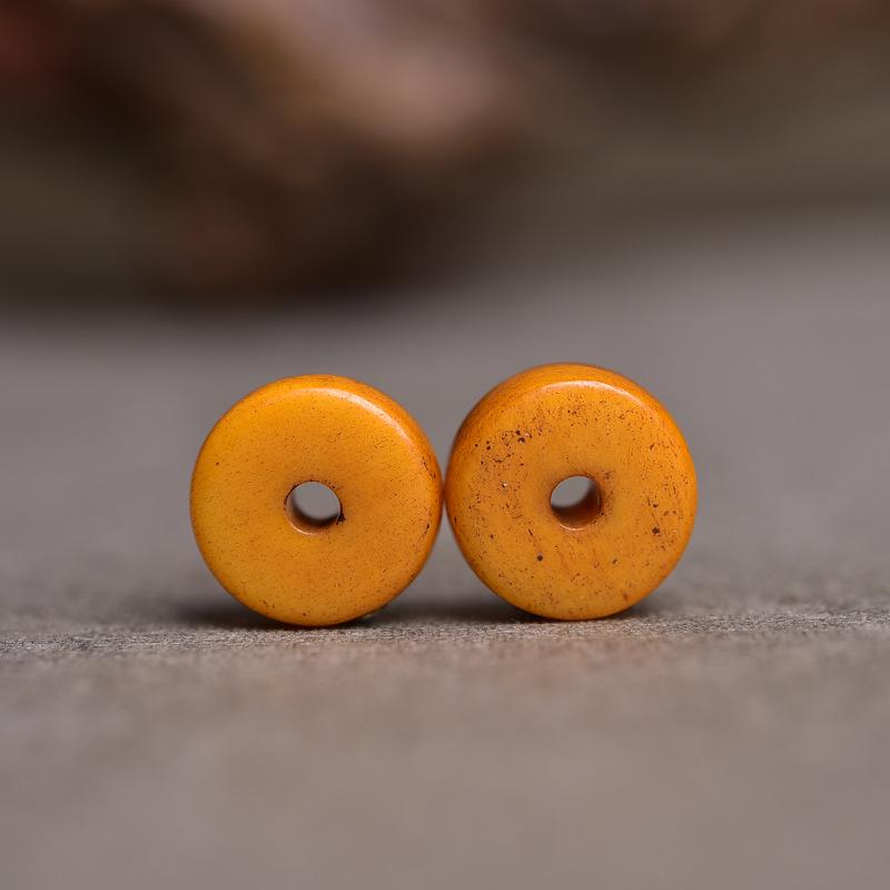 Tibetan High-Oil Camel Bone Beads: Natural Spacer & Waist Beads for DIY Accessories & Buddhist Bracelets