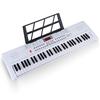 Hricane Electronic Piano Keyboard, 61 Keys, 200 Tones, 200 Rhythms, 60 Demo Songs, LCD Display, Illuminated Keys, Japanese Language Panel, Headphone