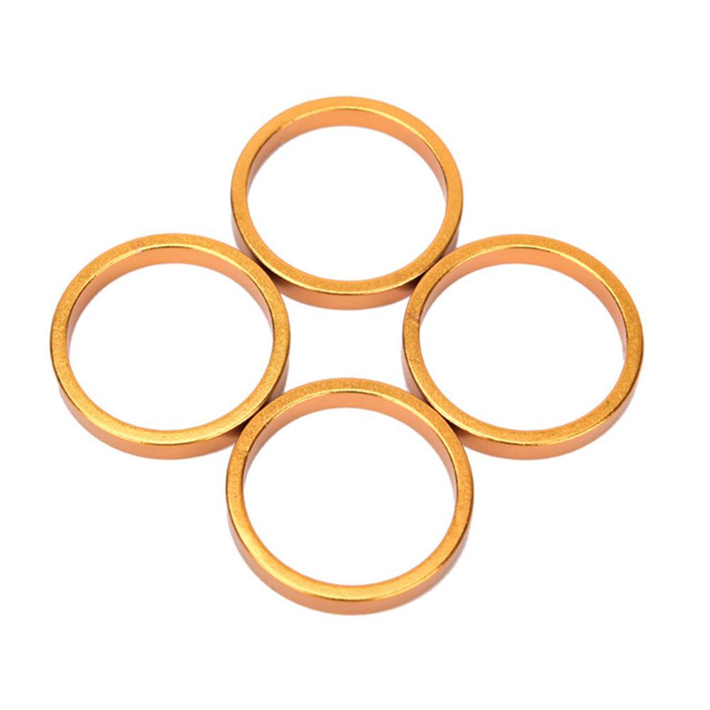 

Bike 5mm Bike Stem Handlebar Gasket Aluminum Zinc Zinc Alloy Washer Bike Headset Ring Spacing Pad Spacer