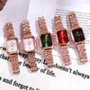 Solid Steel Belt Fashion Ladies Watch Casual Fashion Versatile Calendar Waterproof Quartz Dial