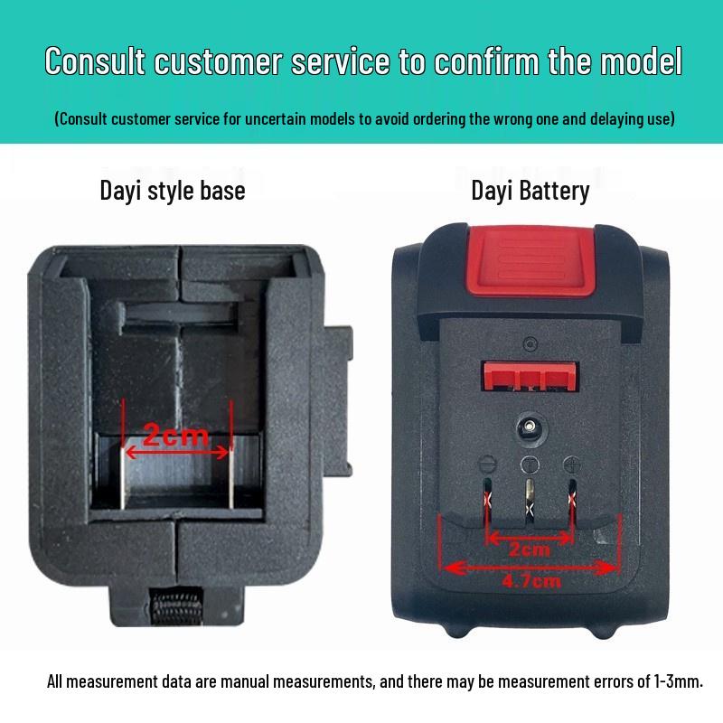 Large Art Lithium Battery for Electric Wrench, Angle Grinder, Hammer, Saw, and Hair Dryer