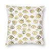 Evil Eye Black Art Mønster Putetrekk Putetrekk Hjem Stue Sofa Bil dekorasjon Putetrekk Putetrekk