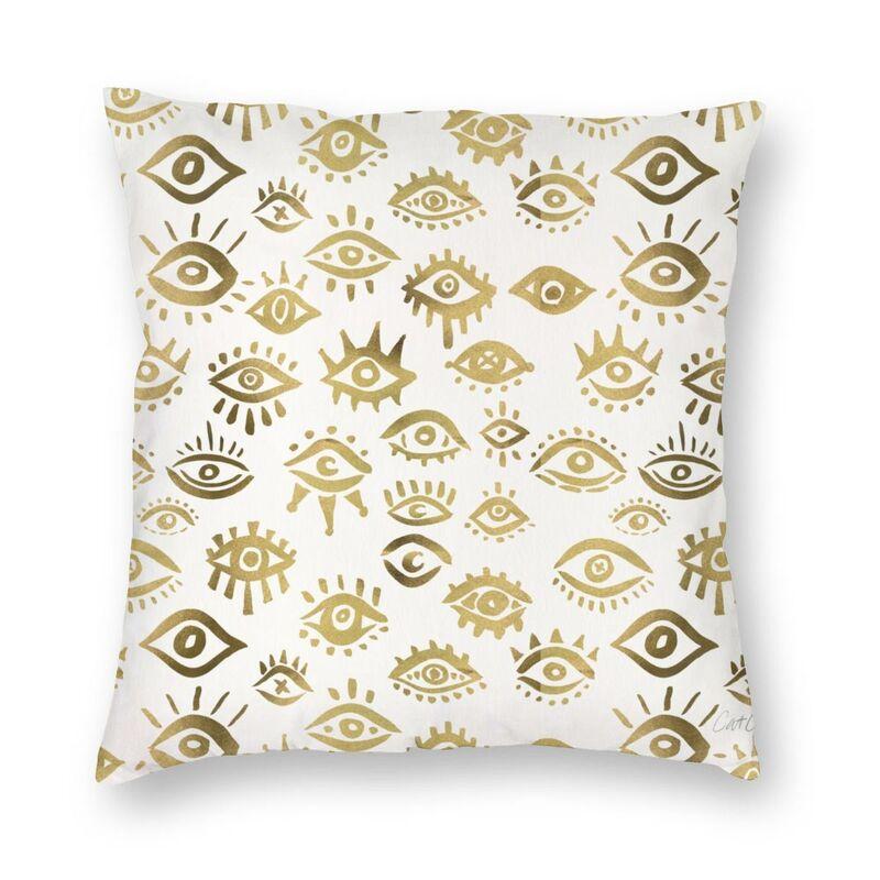 Evil Eye Black Art Mønster Putetrekk Putetrekk Hjem Stue Sofa Bil dekorasjon Putetrekk Putetrekk