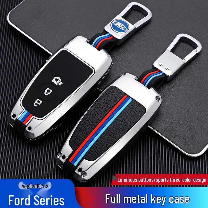 2020 Ford Escape & 2022 Mondeo Edge Two-Button Car Key Case