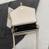 Fashion Luxury PU Leather Women's Square Crossbody Bag Top Handle Mini Satchel Flap Handbag Contrast Color Trendy Shoulder Bag
