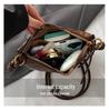 Women's Versatile Crossbody Cross-Stitch Croissant Bag - Niche Design for Fashionable Commute
