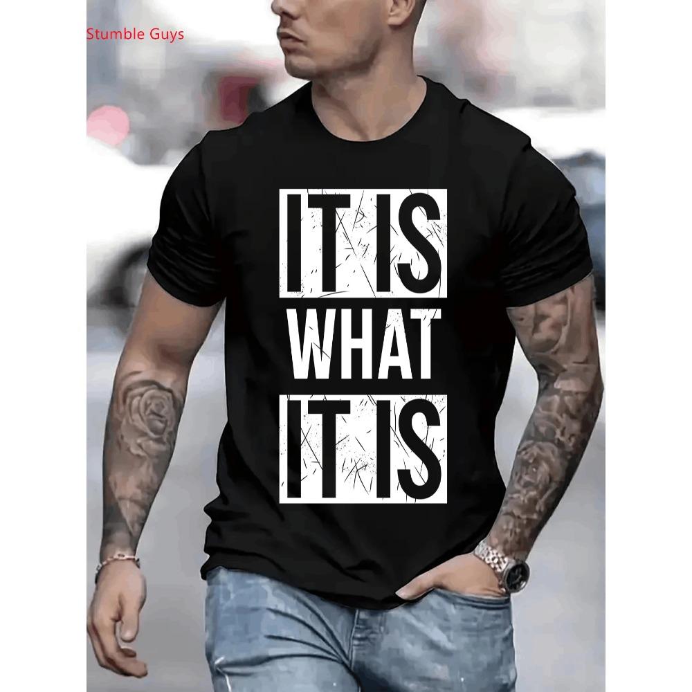 Summer Fashion Casual Men's T-shirt