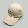 Spring And Summer Niche Embroidery F Letter Crescent Baseball Cap Men'S And Women'S Sunshade Casual Simple Versatile Cap