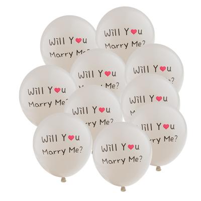 10 Stück Will You Marry Me Ballon Red Heart Propose Wedding Marriage HeliumMöbel & Wohnen, Feste & Besondere Anlässe, Party- & Eventdekoration!