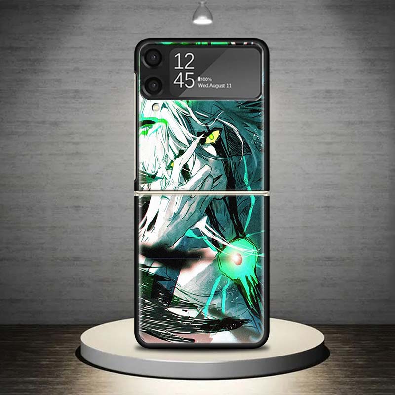 Bleach Ulquiorra Cifer 4 Phone Case For Samsung Galaxy Z Flip 7 6 5 4 3 5G Shockproof Cover Z Flip7 Flip6 ZFlip5 Flip3 Flip4 Lux