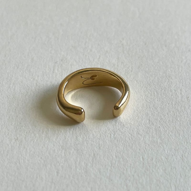 eveningbell [silver925] Waving (gold)