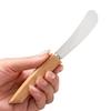1/2pcs Butter Knife Jam Spreader Wooden Long Handle Minimalist Vintage Style Ideal for Spreading Butter Jam Cream Cheese