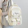 Schoolbag Female Japanese Ins College Style Fashion Joker High Capacity Junior and Senior High School Students Computer Travel Backpack.