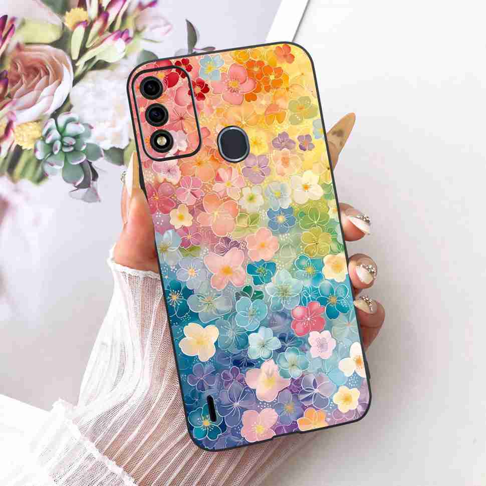 For ITEL A48 Casing Cute Lion Butterfly Silicone TPU Soft Case Protective Shockproof Back Cover For ITEL A 48 ITELA48 Phone Case