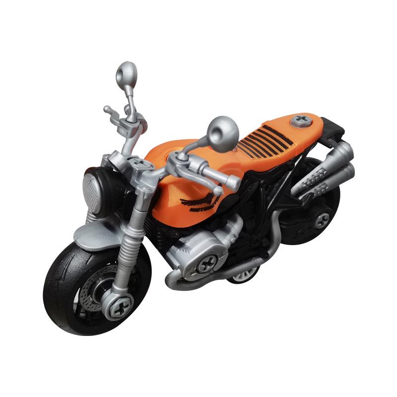DIY Disassembly Motorcycle Toy with Lights & Sound - Educational Inertial-Forward for Kids