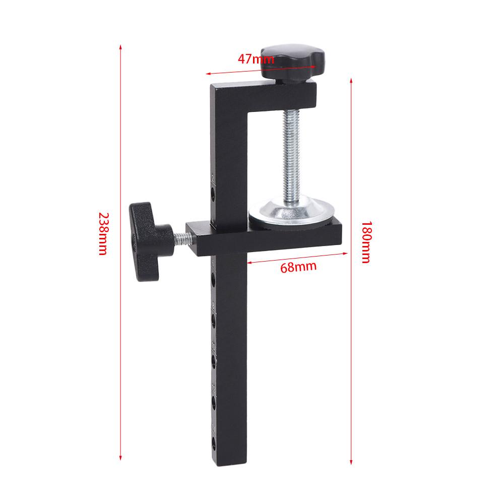 1pc Micro-Adjustment Handle Reverse Clamp Adjustable C-Clamp F Bar Clamp  Plastic Cutting