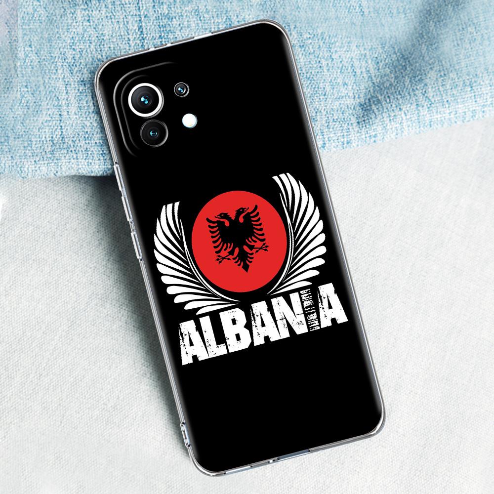 Albanien Albaner Flagge Für Poco X5 X3 NFC F5 F4 F3 M3 Handyhülle Für Xiaomi 12T 12 13 Lite 11 Ultra Mi 10T 5G 11X Pro 11T Hülle