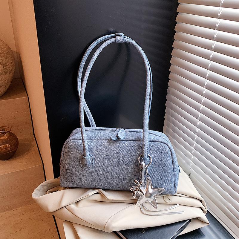 Retro single shoulder armpit bag women's summer niche versatile high-end sense work handbag