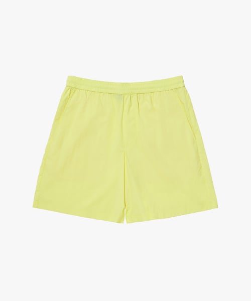 GOALSTUDIO Taslan Essential Shorts-Lime