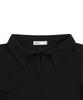 PEPLEE Open Collar Long Sleeve (Black)