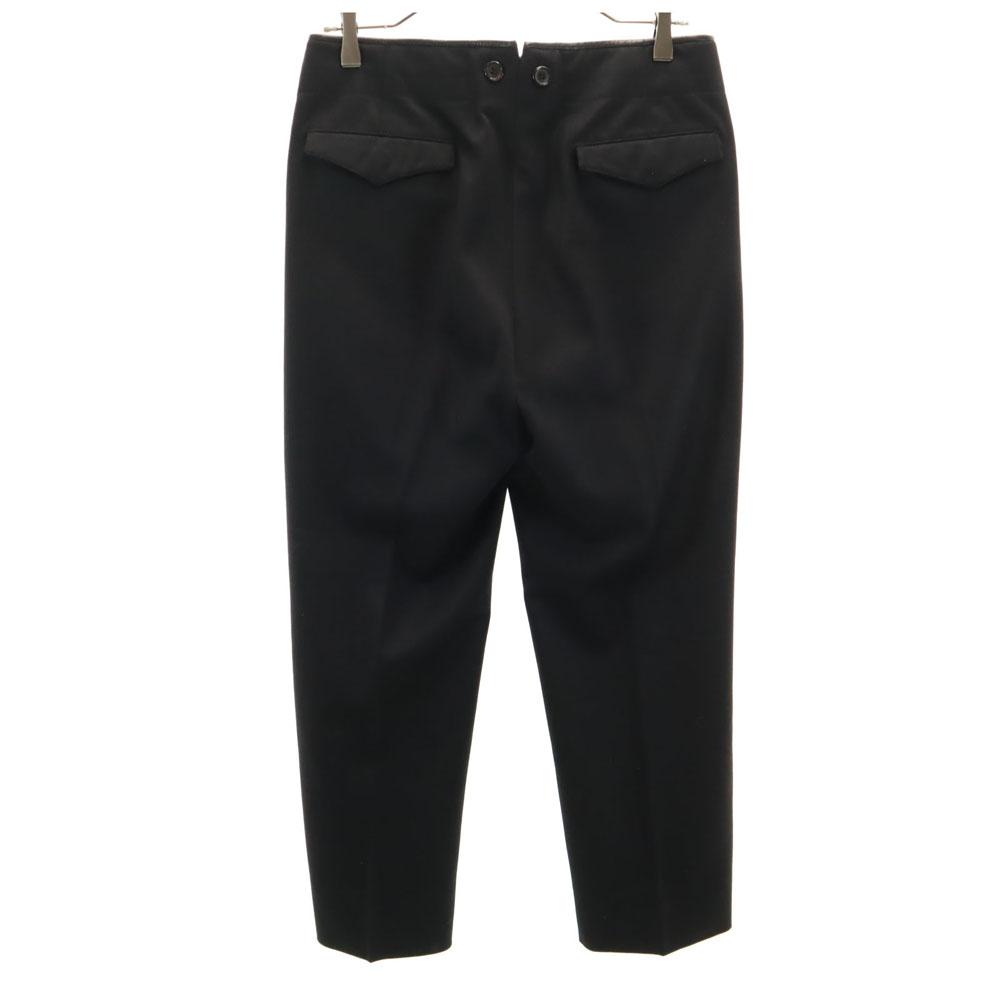 Prada Made In Italy Long Pants 46 Charcoal Black Women Used