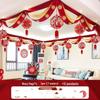 YIXI Double Happiness Wedding Bunting Set