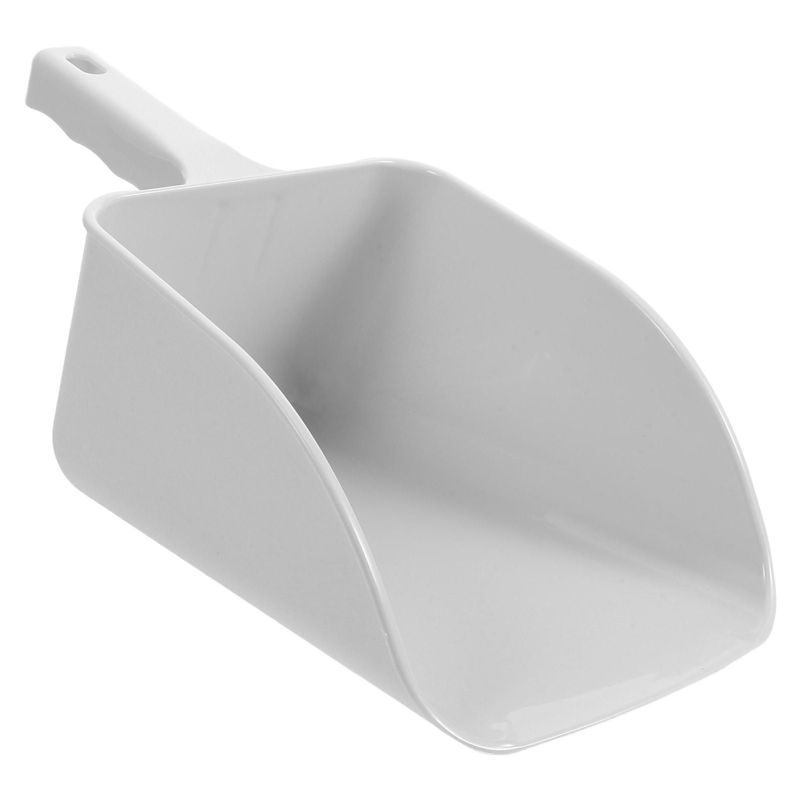 

Candy Ice Shovel Freezer Scoop Scooper Popcorn Food Scoopers for Kitchen Grain White Plastic Dad 36.00X13.00X11.50CM белый