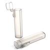 Mini caja de almacenamiento portátil transparente, caja de viaje para palillos de dientes, hisopos de algodón, caja simple para clasificar y terminar objetos pequeños, curitas