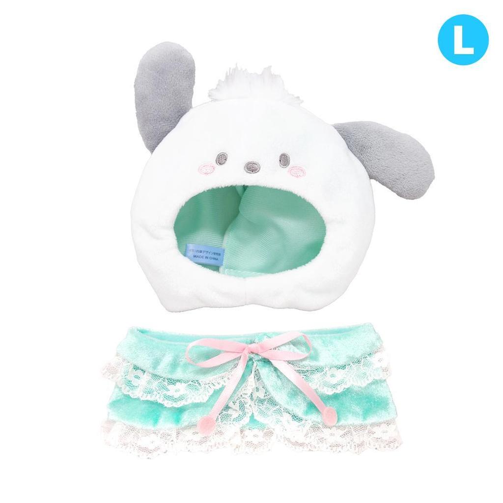 Sanrio Pochacco Plush Costume Lace Cape L Designed by Perfect for Plush Toys and Characters (Naito)