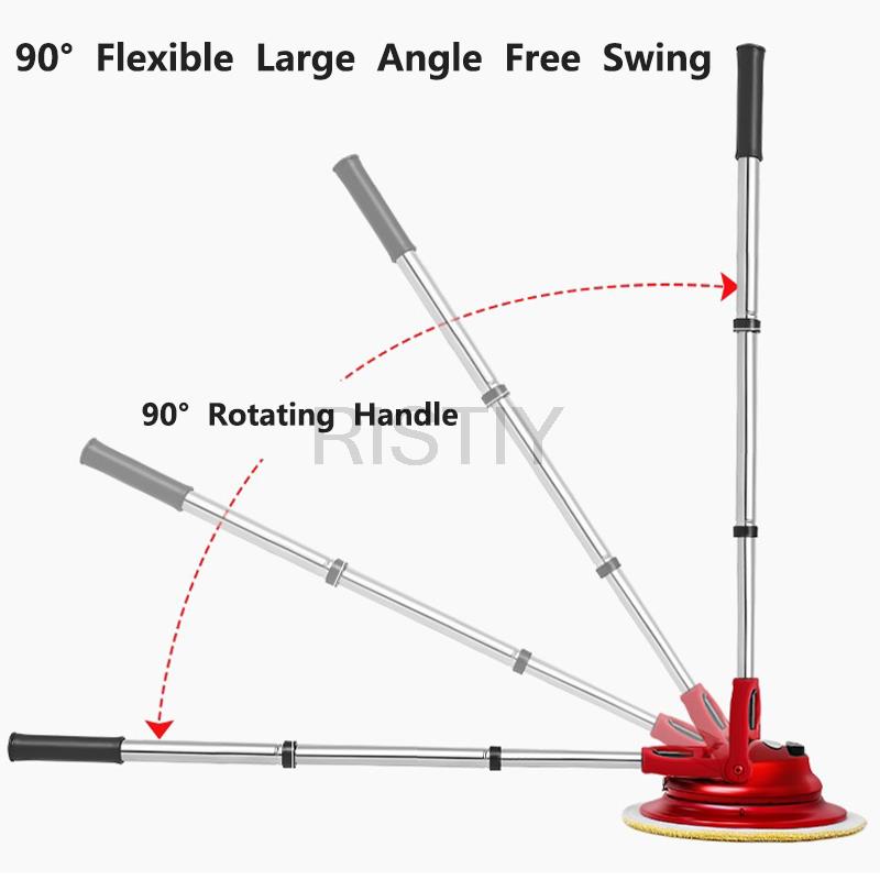Machine de nettoyage automatique sans fil pour la maison, balai électrique pour le nettoyage des sols, des carreaux, des toits en verre, du cirage