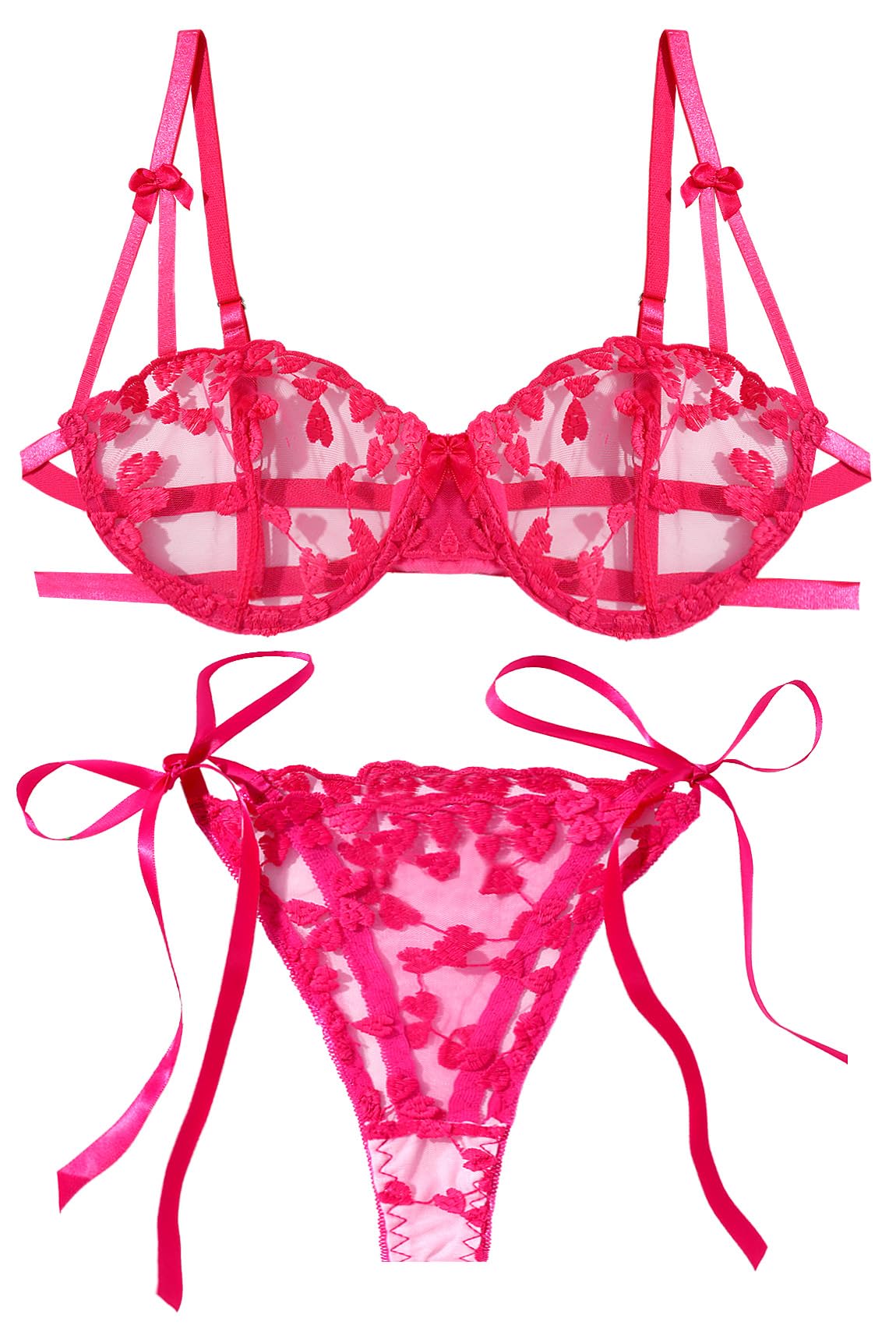 

SEAUR Прозрачные и темные трусики-стринги с открытой ластовицей размера M для женщин, возбуждающие, розовые, темно-розовый