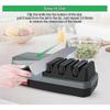 2026 New Electric Knife Sharpener- Knife Sharpeners, 3 Stage Electric Knife Sharpener, 3-Stage, Grey EU Plug