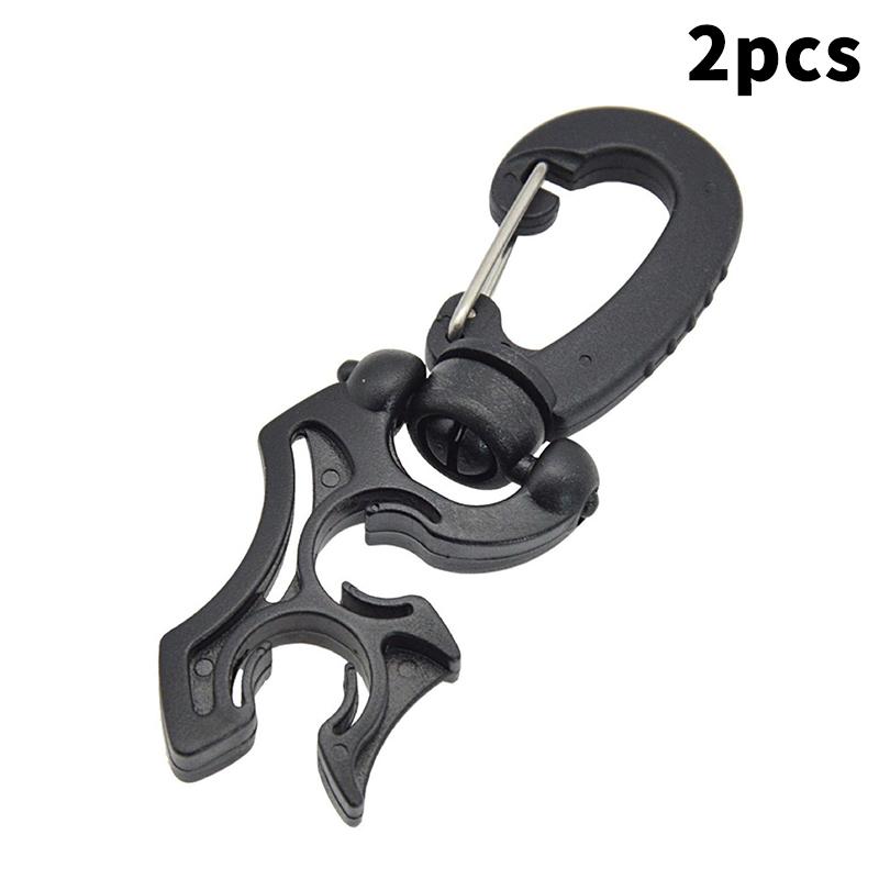 

Diving Clip Bcd Hose Retainer Diving Double Bcd Hose Holder Clip Regulator Retainer Buckle Hook For Dive Snorkeling 2Pcs