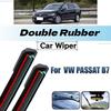 Front Wipers For VW Passat B7 2012-2013 Wiper Blade Rubber 24"+19" Car Windshield Windscreen Accessories 2012 2013
