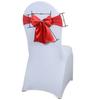 Chair Bow Ties Elegant Satin Chair Sashes Event Chair Straps Multifunctional For Events Wedding